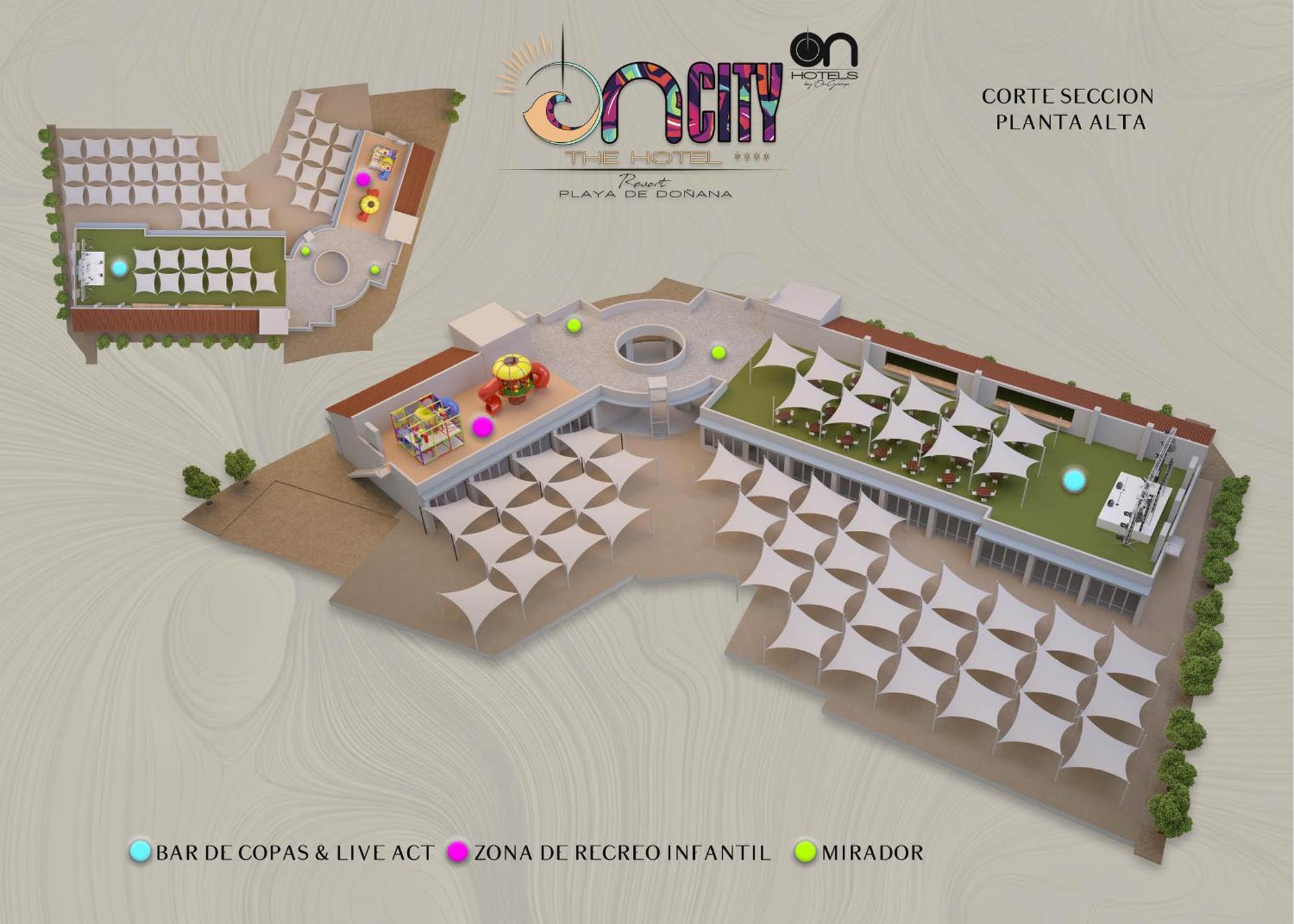On City Resort All Inclusive Prime Matalascañas Exterior foto