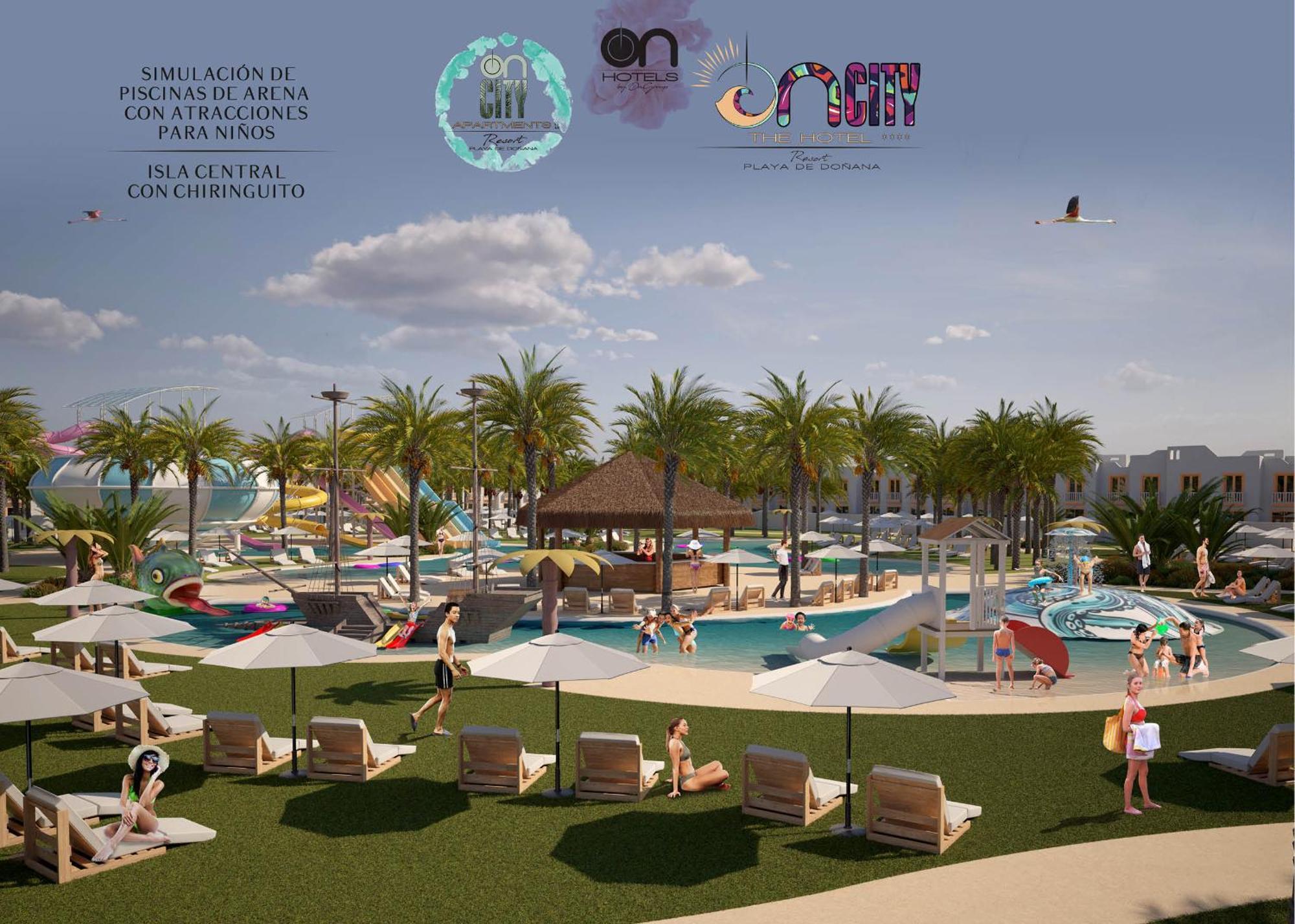 On City Resort All Inclusive Prime Matalascañas Exterior foto